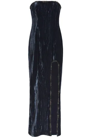 Cinq A Sept Eponine strapless velvet gown