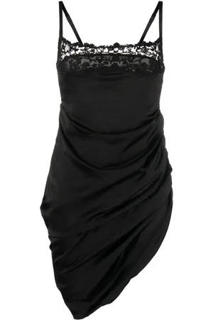 Jacquemus La Saudade Brodée satin minidress