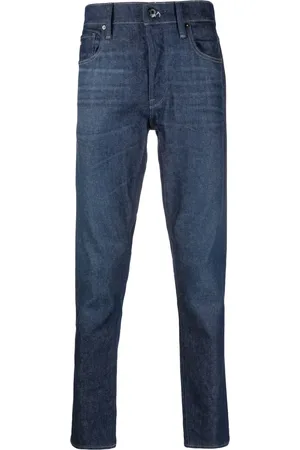 G-Star Straight-leg logo-embroidered jeans