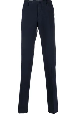 Incotex Pleat-detailing cotton chinos