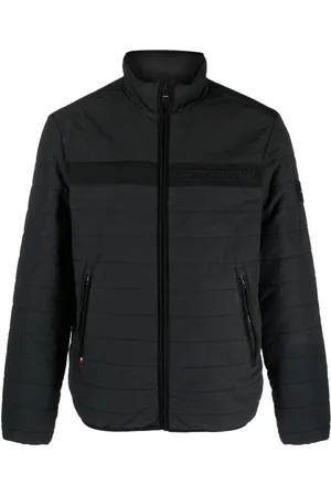 Tommy Hilfiger Logo-embroidered padded jacket