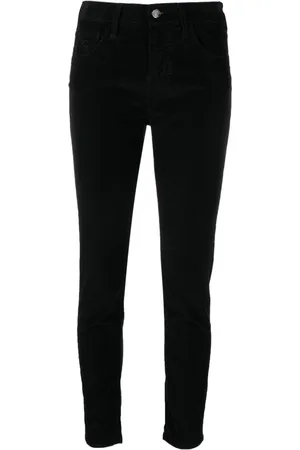 Jacob Cohen Mid-rise cotton-blend skinny trousers