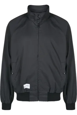 Chocoolate Logo-embroidered cotton bomber jacket