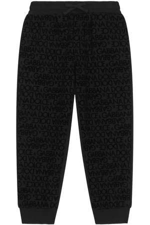 Dolce & Gabbana Logo-print cotton track pants