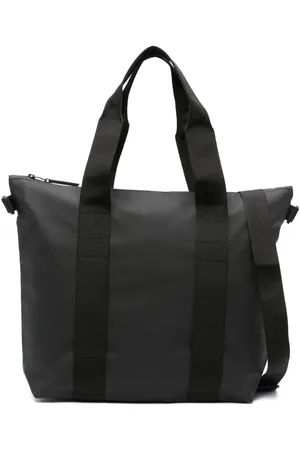 Rains Mini faux-leather tote bag