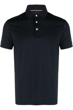 Tommy Hilfiger Logo-embroidered cotton polo shirt