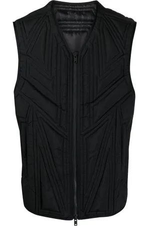 Y-3 X Adidas quilted zip-up vest
