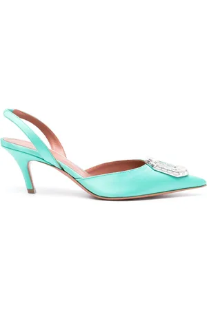 Amina Muaddi Camelia 60mm slingback pumps