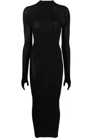 Wolford X Simkhai warp-knit logo maxi dress