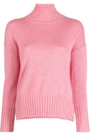 PESERICO SIGN High-neck side-slits jumper