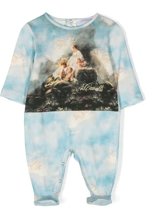 Roberto Cavalli Graphic-print cotton pajama