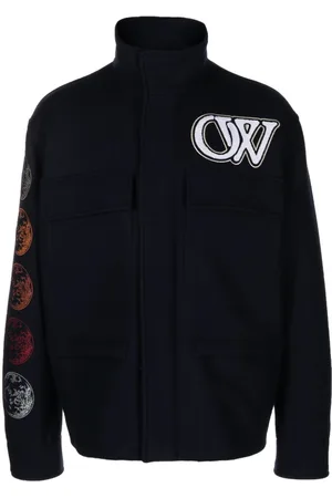 OFF-WHITE Moon Phase varsity jacket