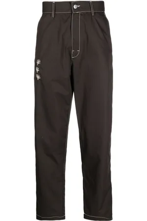 ADISH Contrast stitched chino trousers