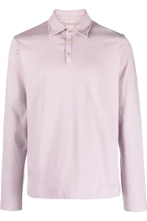 MASSIMO ALBA Long-sleeved cotton polo shirt