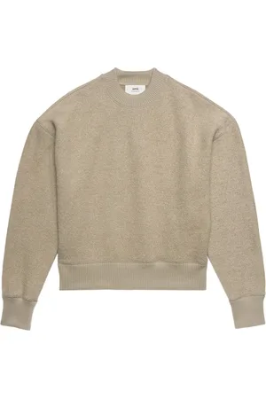 Ami Crew-neck fleece sweatshirt