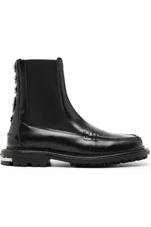 TOGA PULLA Stud-embellished leather boots
