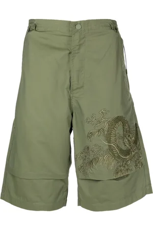 Maharishi Graphic-print bermuda shorts