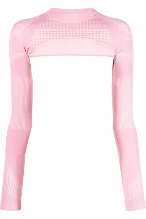 MISBHV Logo-print long-sleeve performance t-shirt