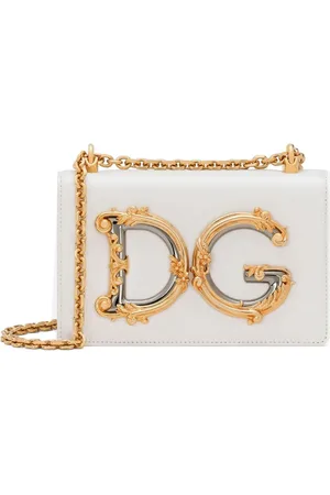 Dolce & Gabbana Logo-plaque lambskin crossbody bag