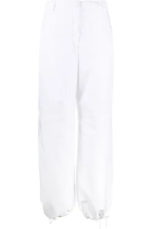 Moncler High-waist straight-leg trousers