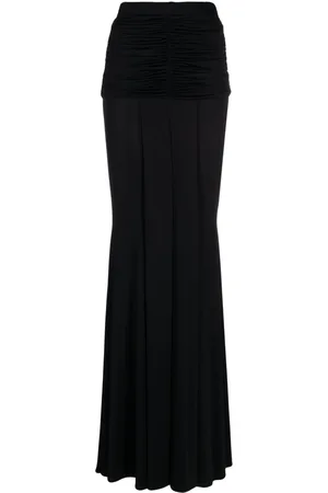 GEMY MAALOUF High-waisted ruched skirt