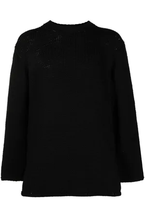 Comme des Garçons Crew-neck cable-knit detail jumper
