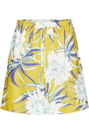 VALENTINO GARAVANI Graphic-print knee-length shorts