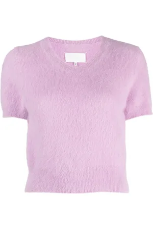 Maison Margiela Short-sleeve knitted top