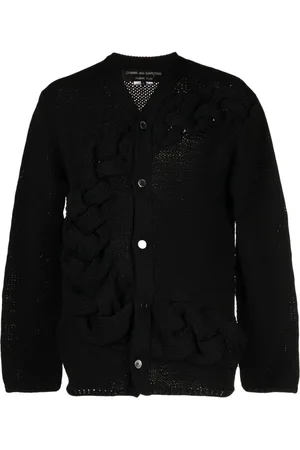 Comme des Garçons Braided-band V-neck cardigan