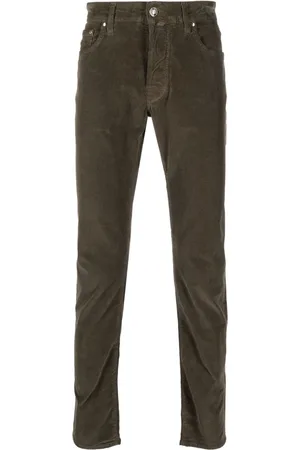 Jacob Cohen Slim-fit cotton corduroy trousers