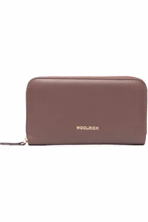 Woolrich Logo-print zip-around wallet
