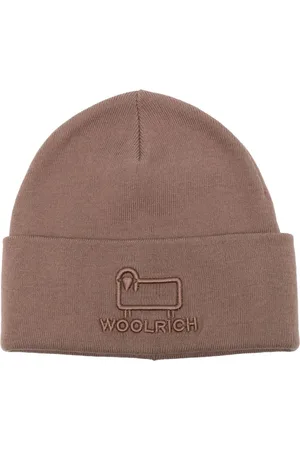 Woolrich Logo-embroidered cotton-wool beanie
