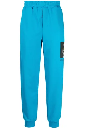 Helmut Lang Photographic-print cotton track pants
