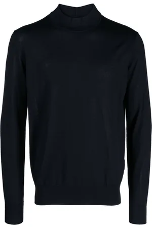 Giorgio Armani Mock-neck virgin wool jumper