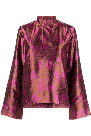 Destree Paavo jacquard satin shirt