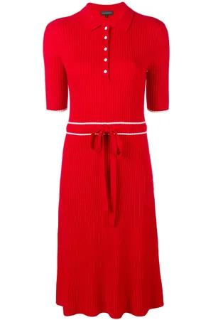 Cashmere In Love Cashmere blend ribbed knit dress