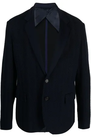 Missoni Single-breasted chevron blazer