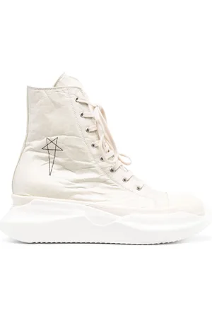 Rick Owens Adfu Abstract lace-up sneakers