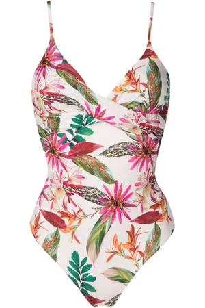 Lygia & Nanny Bianca floral-print swimsuit