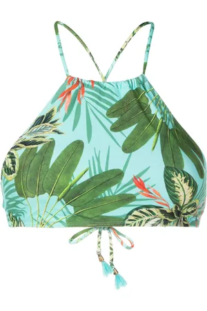 Lygia & Nanny Ilana floral-print bikini top