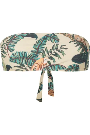 Lygia & Nanny Bajja graphic-print bikini top