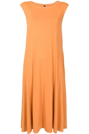 Lygia & Nanny Tie round-neck midi dress