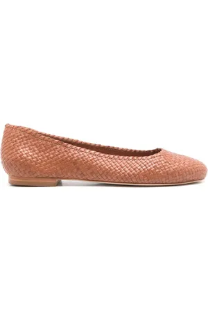 Sarah Chofakian Orly woven ballerina shoes