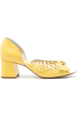 Sarah Chofakian Adrienne leather pumps