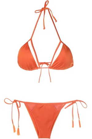 Brigitte Cut-out triangle-cup bikini