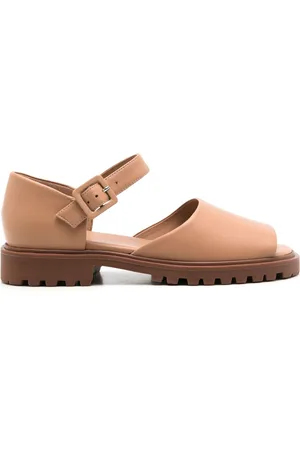 Sarah Chofakian Blanche leather sandals
