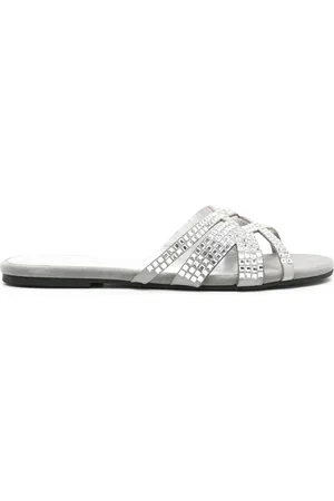 Sarah Chofakian Alix crystal-embellished sandals