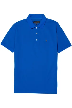 Purple Brand Logo-plaque piqué polo shirt