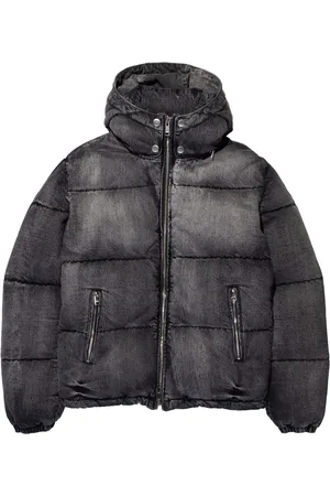 Purple Brand Denim padded hooded jacket