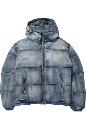 Purple Brand Denim padded hooded jacket